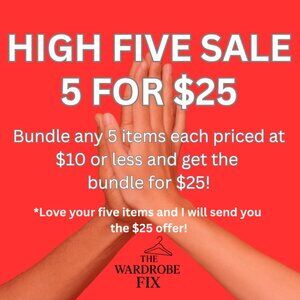 High Five Sale!